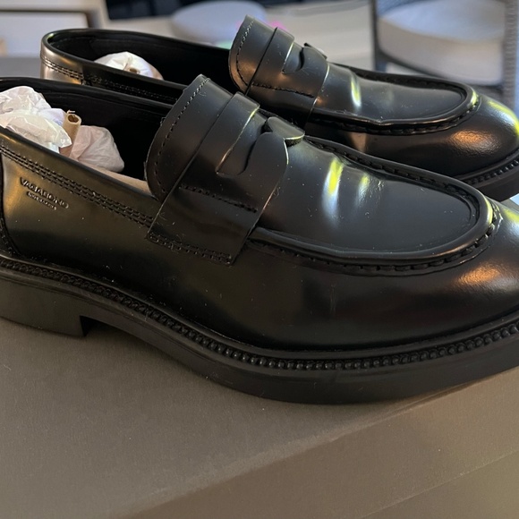 Vagabond Alex W Black Leather Loafers | Size 36 | Like New - Picture 8 of 10